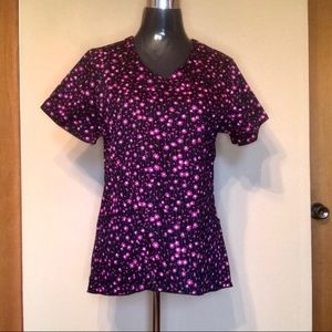 Health Pro Scrub Top Size Medium